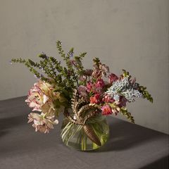 Golden Carrot Glass Vase