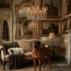 Golden Glamour 12 Light Chandelier