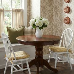 Golden Honey Buffalo Check Seat Cushion