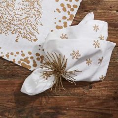 Golden Pines Dinner Napkin Set of 4