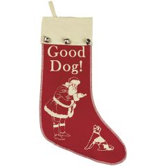 Good Dog Christmas Stocking Set of 4