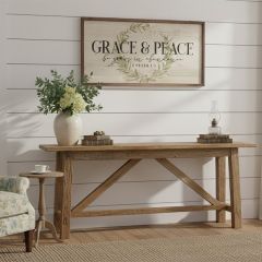 Grace And Peace 2 Peter Wreath Whitewash Wall Art