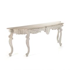 Grand Manor Curved Leg Console | SHIPS FREE