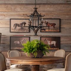 Grand Manor Pagoda Chandelier