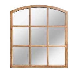 Grand Windowpane Mirror