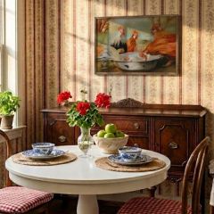 Grandpa's Chickens By Morgan Adams Framed Wall Decor