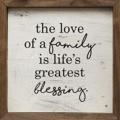 Greatest Blessing Framed Sign