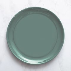 Green Ceramic Dinner Plate