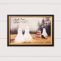 Halloween Ghosts Framed Print