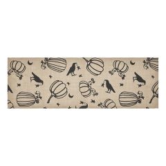 Halloween Harvest Jute Table Runner 12x36
