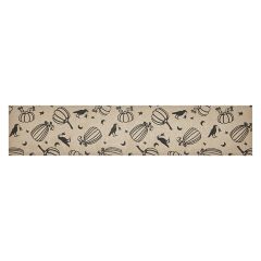 Halloween Harvest Jute Table Runner 12x60