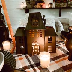 Halloween House Luminary Collection Haunted Mansion