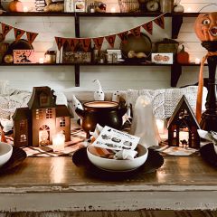 Halloween House Luminary Collection