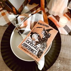 Halloween Plaid Cloth Napkin