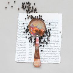 Hammered Copper Serving Spoon