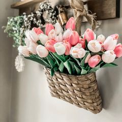 Hand Woven Tapered Wall Basket