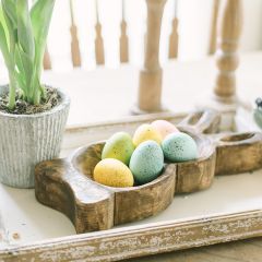 Handcrafted Bunny Dough Bowl Small