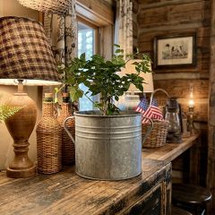 Handled Zinc Drum Washing Tub
