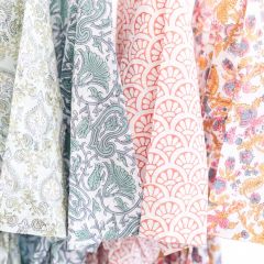 Handmade Block Print Cotton Robe