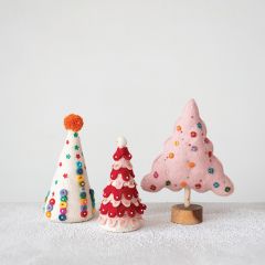 Handmade Festive Wool Tree