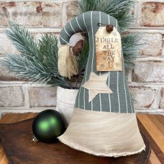 Handmade Primitive Christmas Elf Hat