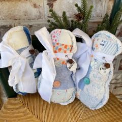 Handmade Quilt Snowman Shelf Sitter