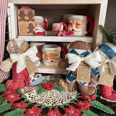 Handmade Quilted Gingerbread Man