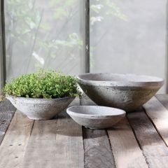 Handmade Rustic Terracotta Bowl Set of 3