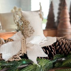 Handmade Snowman Hat Tabletop Decor