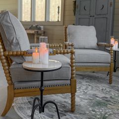 Handsome Upholstered Accent Chair