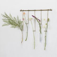 Hanging Glass Test Tube Vases