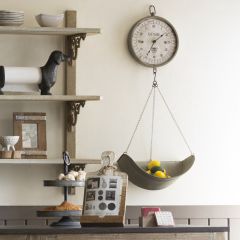 Hanging Scale Clock