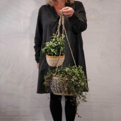 Hanging Seagrass Basket Planter