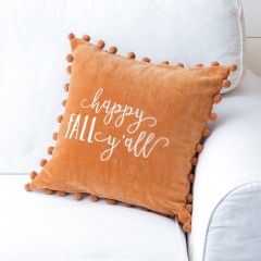 Happy Fall Throw Pillow