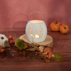 Happy Jack Stoneware Candle Lantern