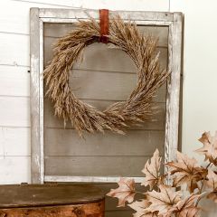 Harvest Blessings Wheat Wreath