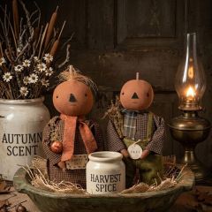 Harvest Country Primitive Pumpkin Doll