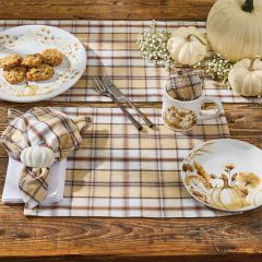 Harvest Gathering Plaid Placemat Set of 4