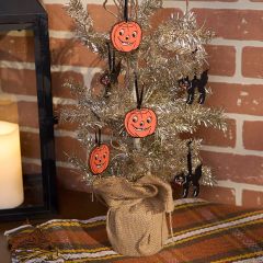 Harvest Moon Halloween Ornaments Set of 6