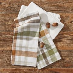 Harvest Plaids Kitchen Towel Set of 2