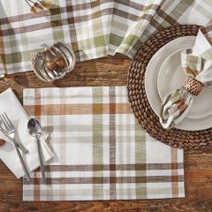 Harvest Plaids Placemat Set of 4