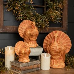 Harvest Turkey Tabletop Decor
