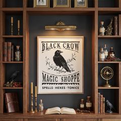 Haunted Crow By Anne Tavoletti Wall Art