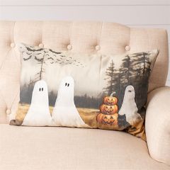 Haunted Halloween Accent Pillow