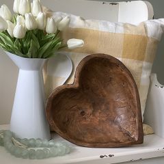 Heart Shaped Dough Bowl