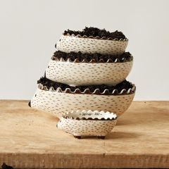 Hedgehog Ceramic Measuring Cup Set of 4