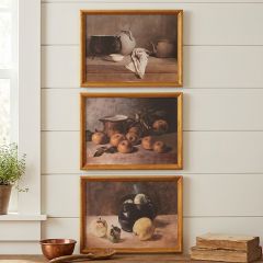 Heirloom Kitchen Still Life Print Set of 3