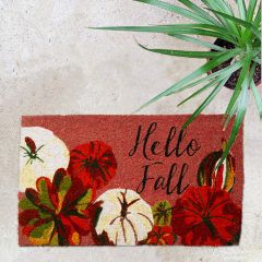 Hello Fall Coir Doormat
