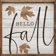 Hello Fall Wall Decor