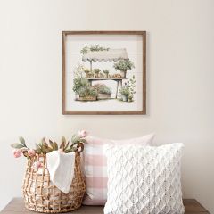 Herb Shed Framed Wall Art